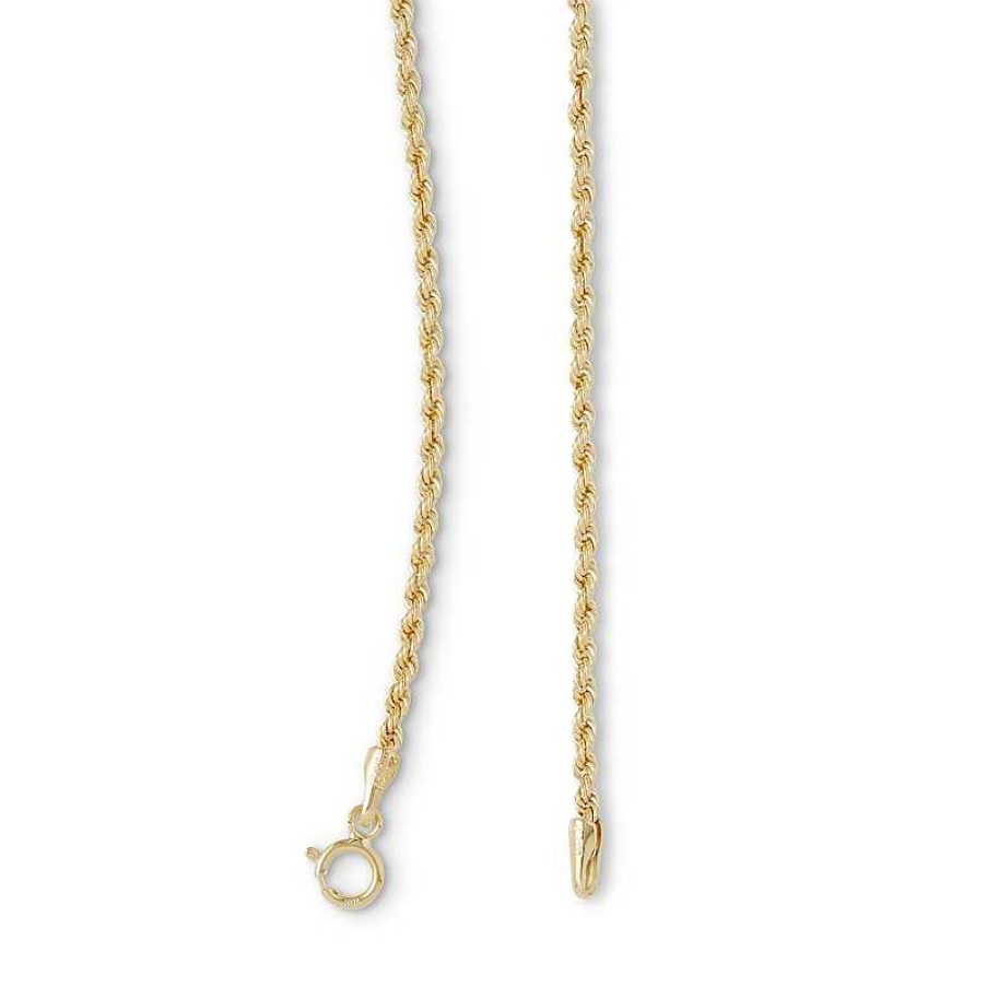 Banter 10K Hollow Gold Rope Chain - 18" Necklaces