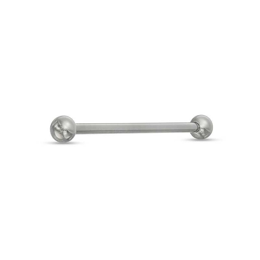 Banter Titanium Industrial Barbell - 14G 1 1/2" Ear