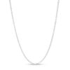 Banter Made In Italy 1.5Mm Curb Station Chain Necklace In Solid Sterling Silver - 18" Necklaces