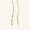 Banter 020 Gauge Rope Chain Necklace In 14K Hollow Gold - 26" Necklaces