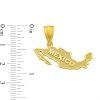 Banter Mexico Outline Necklace Charm In 10K Gold Charms