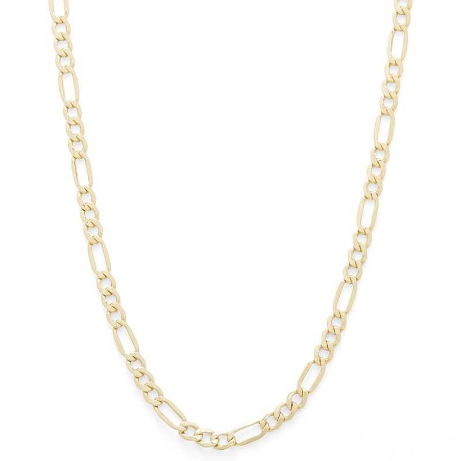 Banter 10K Hollow Gold Figaro Chain - 24" Necklaces