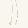 Banter 040 Gauge Box Chain Necklace In 10K Solid Gold - 18" Necklaces