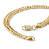 Banter 080 Gauge Fancy Chain Bracelet In 10K Hollow Gold - 7.5" Bracelets