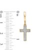 Banter 1/6 Ct. T.W. Diamond Cross Drop Earrings In 10K Gold Earrings