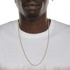 Banter 10K Hollow Gold Rope Chain - 24" Necklaces