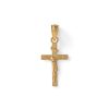 Banter 10K Gold Diamond-Cut Crucifix Charm Charms