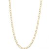 Banter 10K Hollow Gold Curb Chain - 20" Necklaces