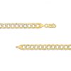 Banter Made In Italy 6.8 Diamond-Cut Round Curb Chain Necklace In 10K Semi-Solid Gold - 20" Necklaces