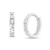 Banter Diamond-Cut Huggie Hoop Earrings In Sterling Silver Earrings