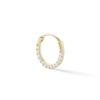 Banter 10K Solid Gold Cz Hoop - 19G Nose