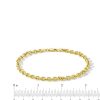 Banter 10K Semi-Sold Gold Diamond-Cut Rolo Chain Bracelet Bracelets