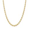 Banter 016 Gauge Rope Chain Choker Necklace In 10K Gold - 16" Necklaces