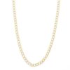 Banter 120 Gauge Curb Chain Necklace In 10K Hollow Gold - 24" Necklaces