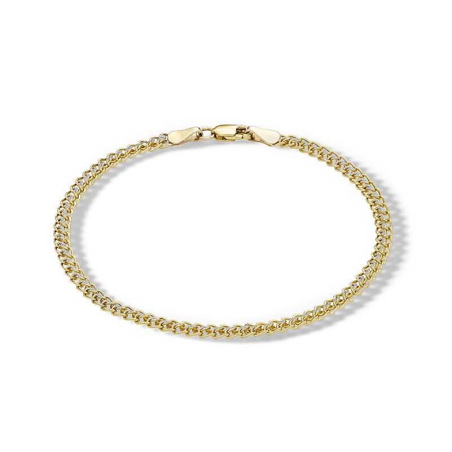 Banter 10K Hollow Gold Curb Chain Bracelet Bracelets