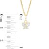 Banter Child'S Cubic Zirconia Butterfly Pendant In 10K Gold - 15" Necklaces