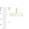 Banter Swagger Necklace Charm In 10K Semi-Solid Gold Charms