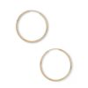 Banter 30Mm Hoop Earrings In 14K Tube Hollow Gold Earrings