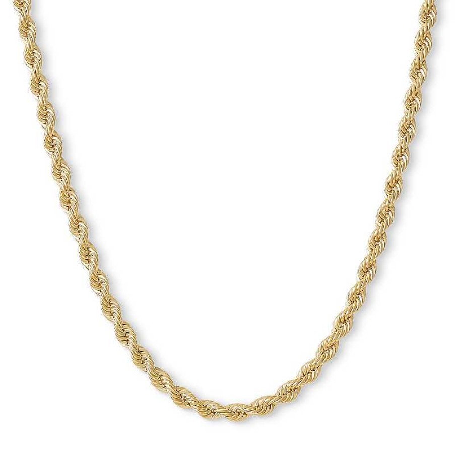 Banter 10K Hollow Gold Rope Chain - 18" Necklaces