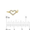 Banter 14K Semi-Solid Gold Cz Heart Charm Charms