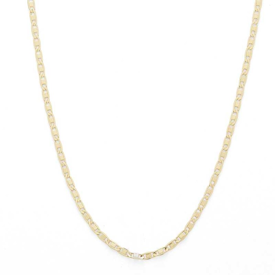 Banter 10K Hollow Gold Valentino Chain - 18" Necklaces