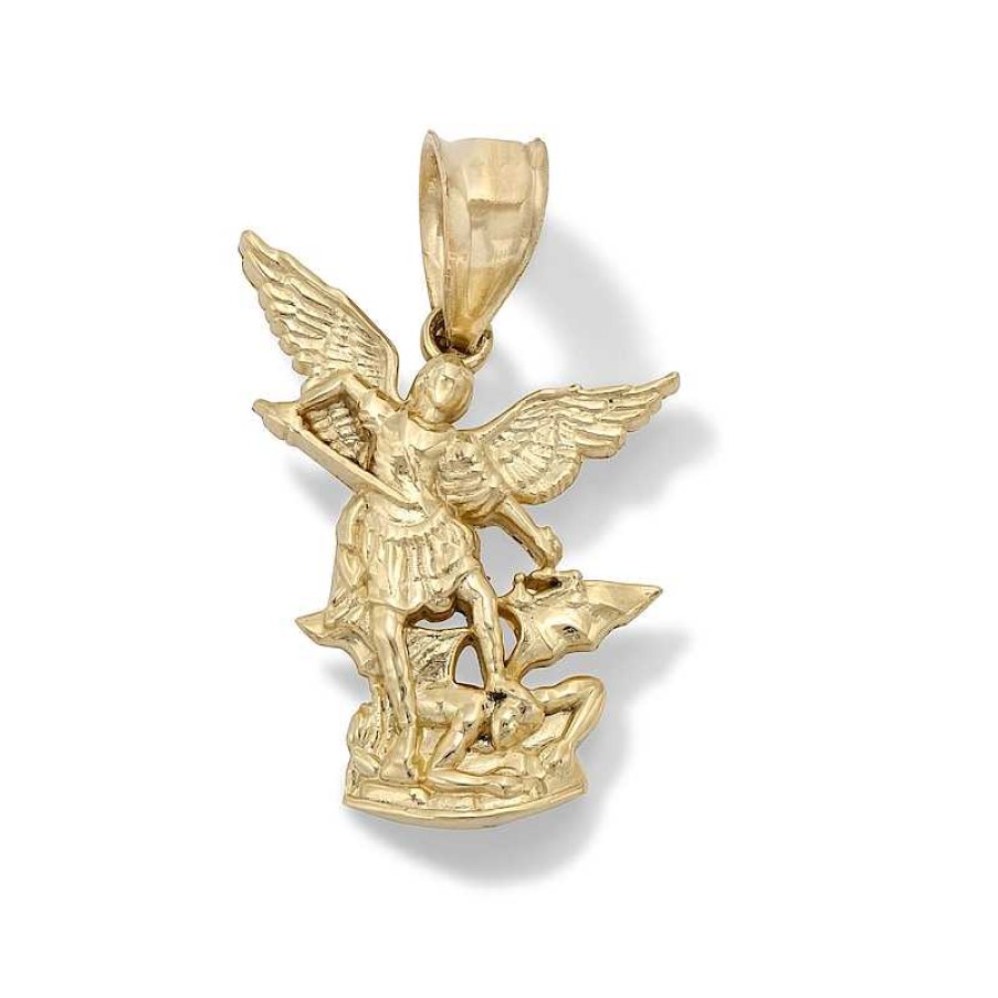 Banter St. Michael Necklace Charm In 10K Gold Charms