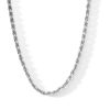 Banter Made In Italy 070 Gauge Diamond-Cut Rope Chain Necklace In Sterling Silver - 24" Necklaces