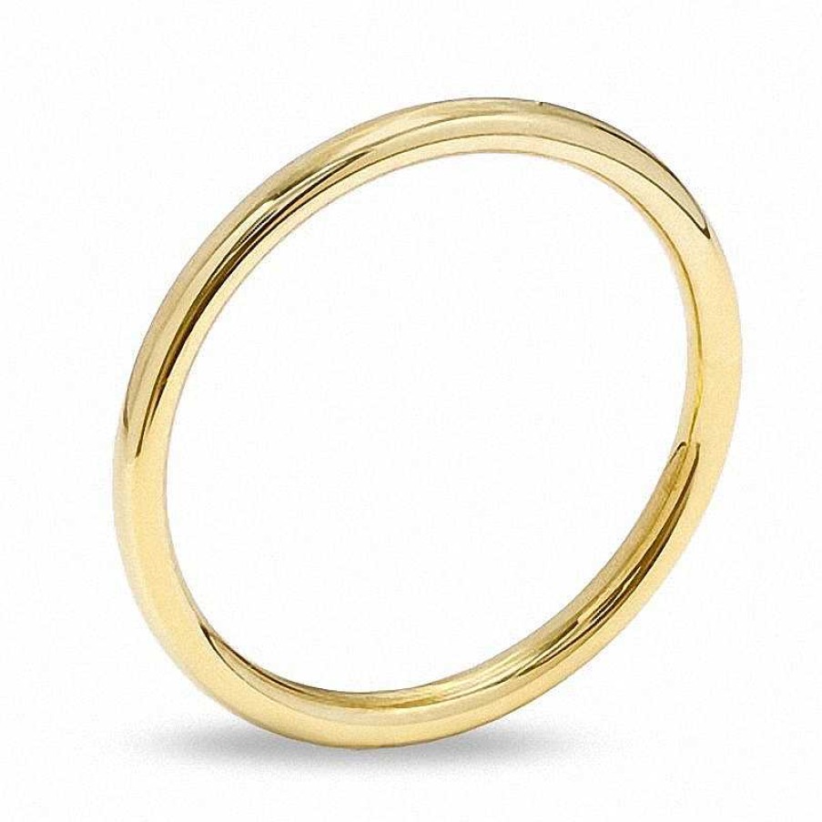 Banter Child'S Plain Band In 10K Gold - Size 1 Rings