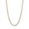 Banter 14K Semi-Solid Gold Cuban Curb Two-Tone Chain - 16" Necklaces