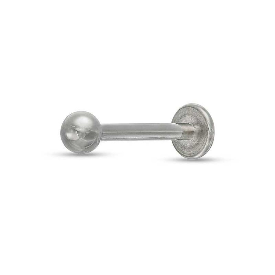 Banter Titanium Ball Stud - 16G 3/8" Ear