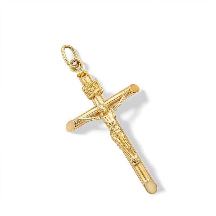 Banter 14K Hollow Gold Large Crucifix Charm Charms