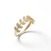 Banter Cubic Zirconia Vine Ring In 10K Gold - Size 7 Rings