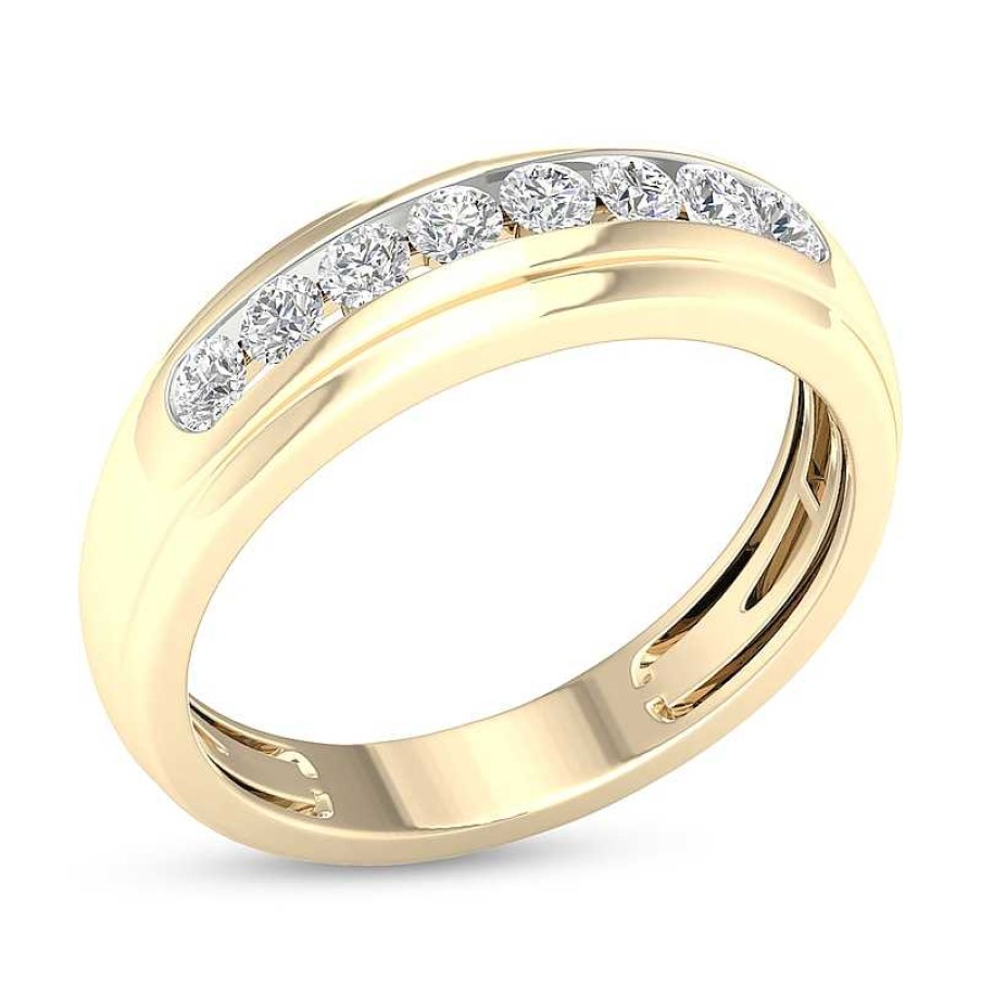 Banter 10K Solid Gold 1/2 Ct. T.W. Lab-Created Diamond Eight Stone Ring Rings