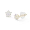 Banter 6Mm Star-Shaped Cubic Zirconia Stud Earrings In 10K Gold Earrings