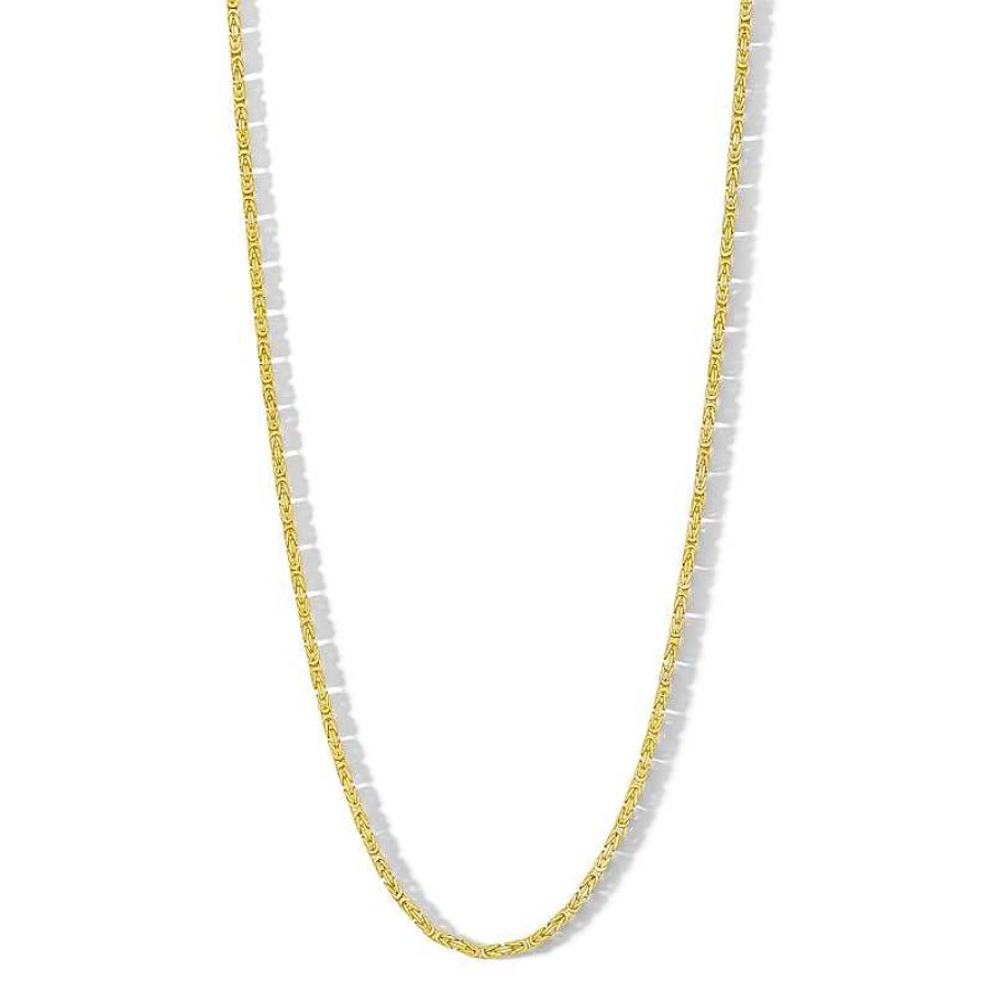 Banter 10K Hollow Gold Byzantine Chain - 20" Necklaces