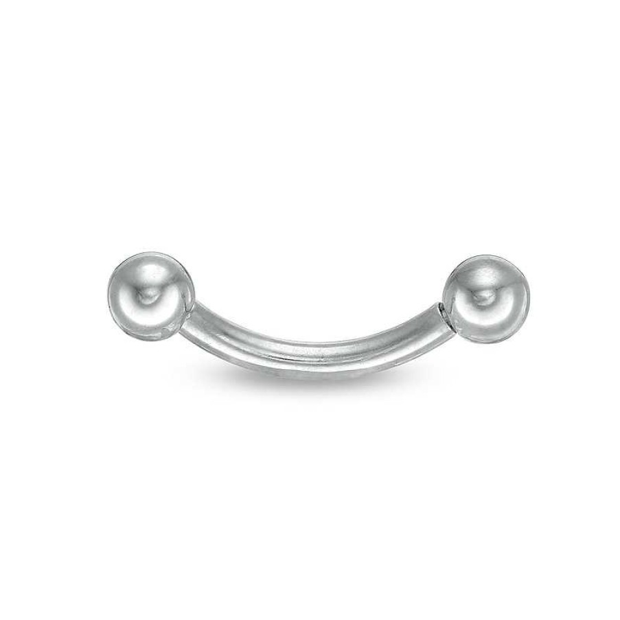 Banter Titanium Curved Barbell - 16G 5/16" Belly Button