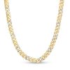 Banter 7Mm Cubic Zirconia Curb Chain Necklace In 10K Hollow Gold - 20" Necklaces