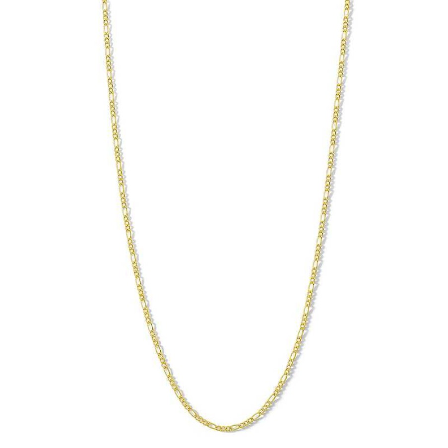 Banter 10K Hollow Gold Figaro Chain - 20" Necklaces