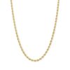 Banter 016 Gauge Rope Chain Necklace In 10K Solid Gold Bonded Sterling Silver - 16" Necklaces