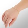 Banter 14K Hollow Gold Rope Chain Bracelet - 7.5" Bracelets