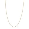 Banter 050 Gauge Solid Box Chain Necklace In 10K Solid Gold - 16" Necklaces