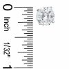 Banter 8Mm Cubic Zirconia Nine-Cut Stud Earrings In Sterling Silver Earrings