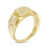 Banter Cubic Zirconia Composite Octagon-Top Ring In 10K Semi-Solid Gold - Size 10 Rings