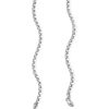 Banter Sterling Silver Diamond Cut Rolo Chain Made In Italy - 18" Necklaces