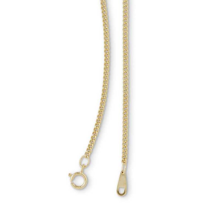 Banter 10K Hollow Gold Curb Chain - 18" Necklaces