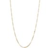 Banter 1.4Mm Singapore Chain Necklace In 10K Hollow Gold - 24" Necklaces