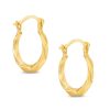 Banter Child'S Twisted Octagonal Hoop Earrings In 14K Gold Earrings