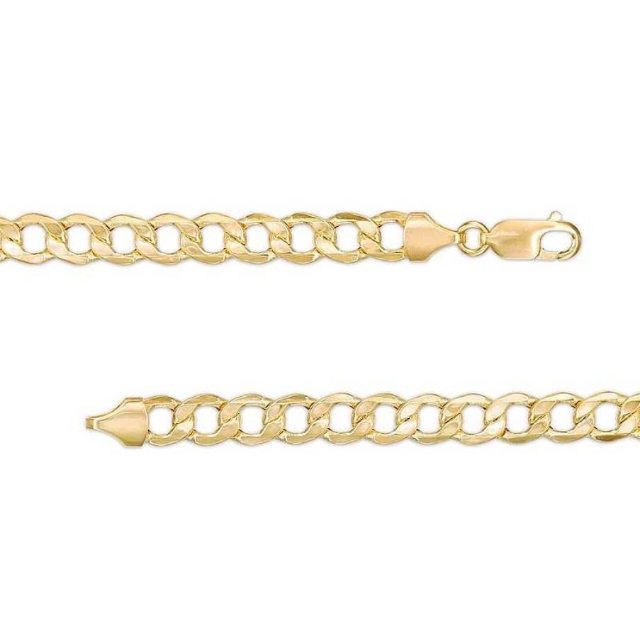 Banter 6.5Mm Curb Chain Necklace In 14K Hollow Gold - 22" Necklaces