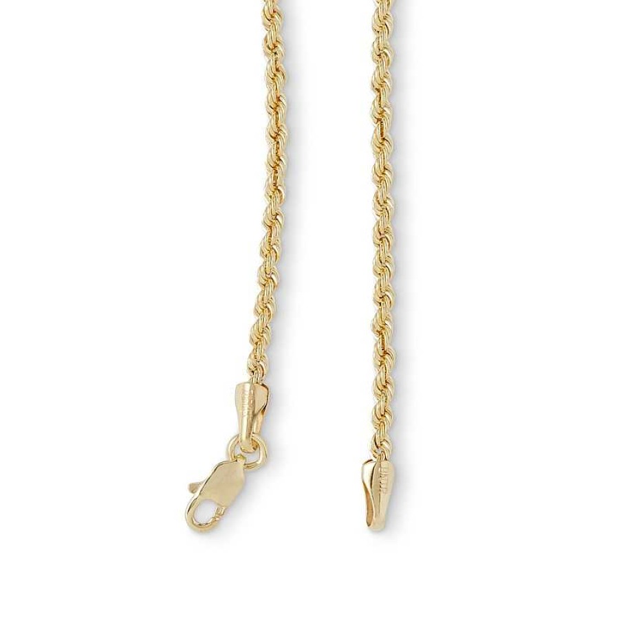 Banter 10K Hollow Gold Rope Chain - 18" Necklaces