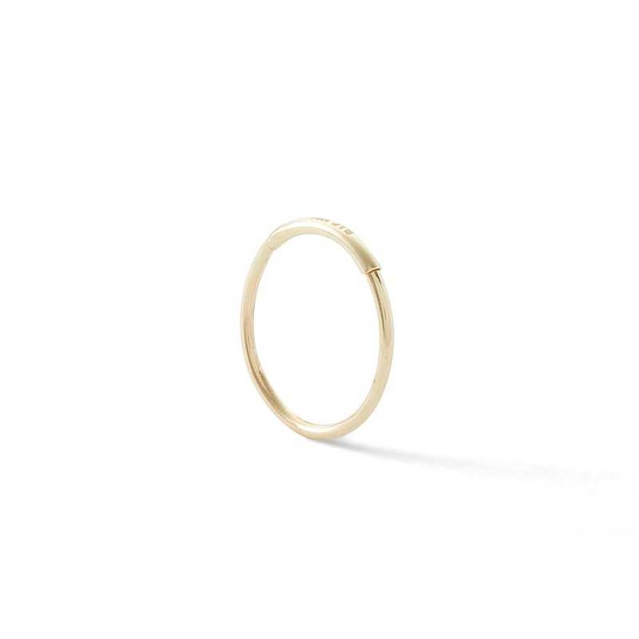 Banter 14K Semi-Solid Gold Hoop - 20G Nose